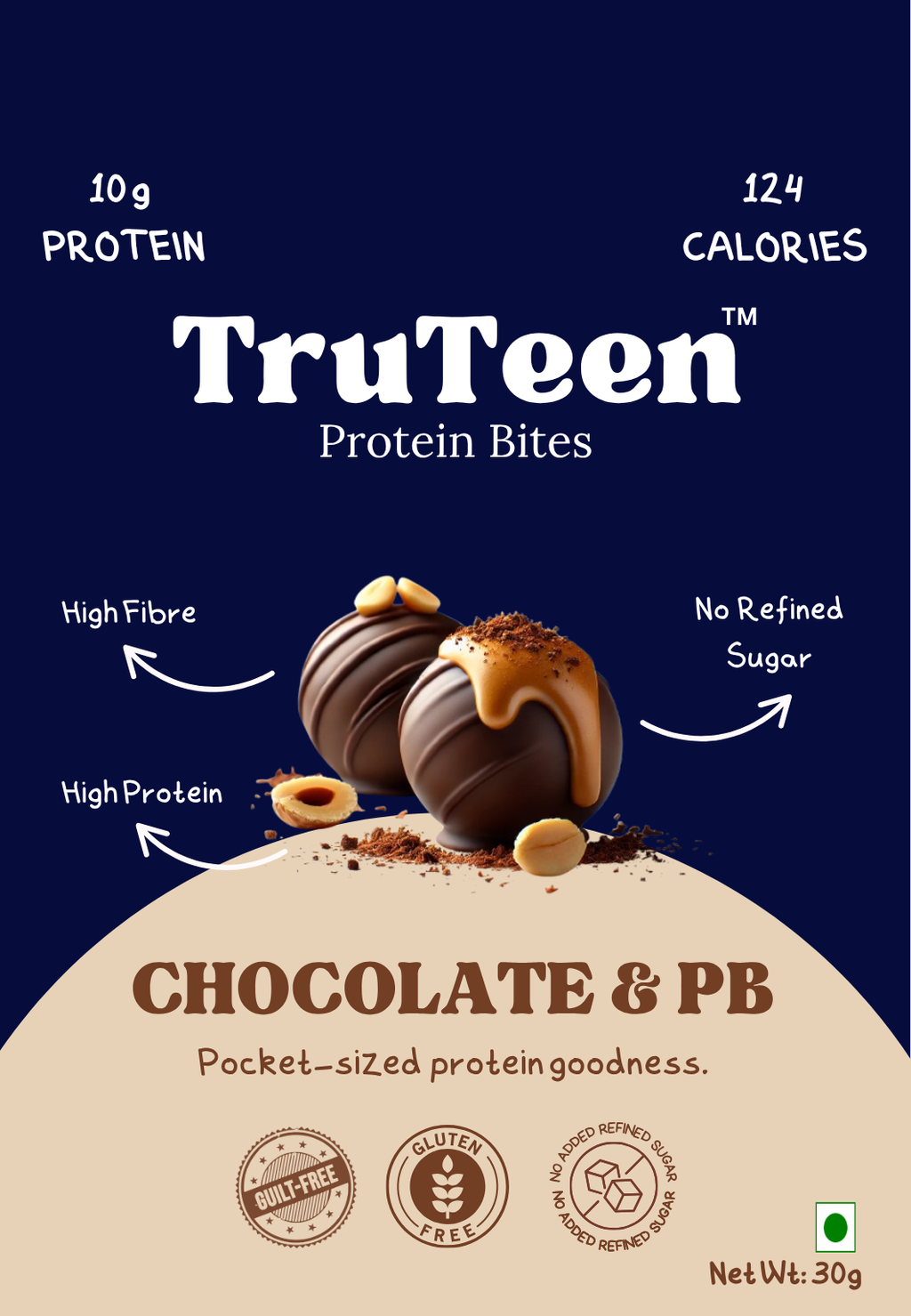 TruTeen: Chocolate Peanut Butter Bites