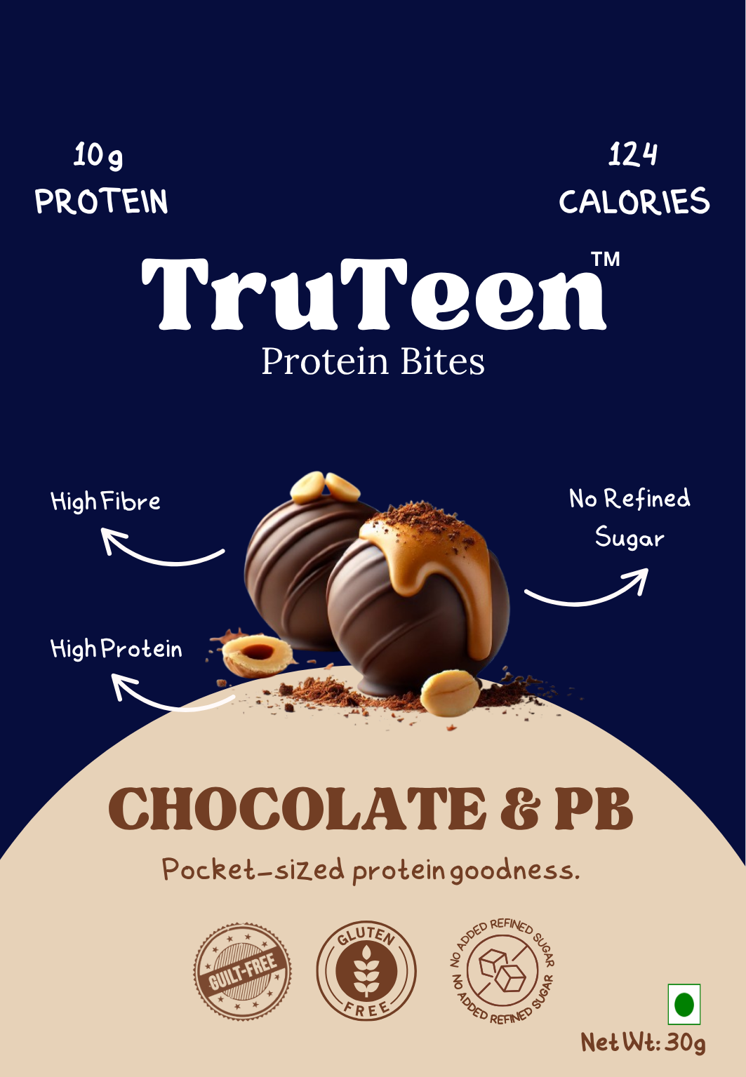 TruTeen: Chocolate Peanut Butter Bites