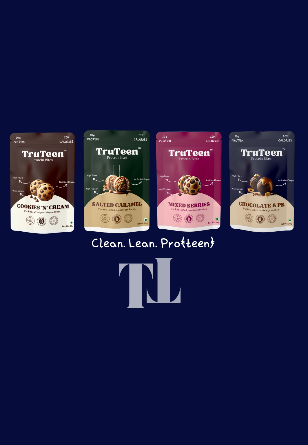 TruTeen - Mixed Berries Protein Bites